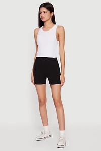 High Waisted Biker Shorts