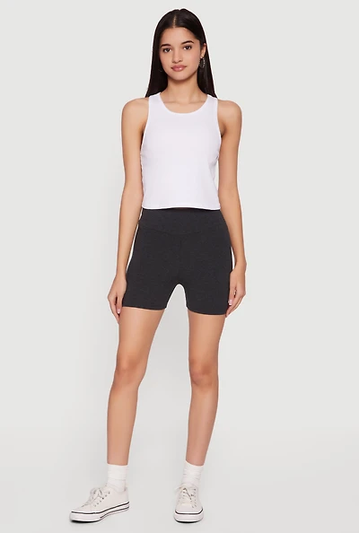 High Waisted Biker Shorts