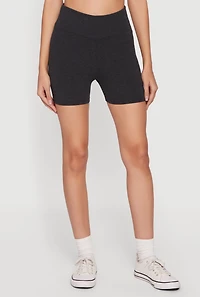 High Waisted Biker Shorts