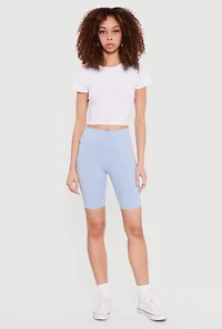 High Waisted Bike Shorts