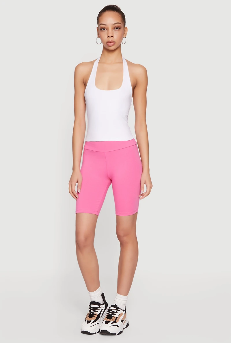 High Waisted Bike Shorts