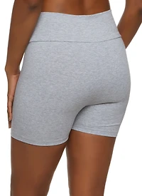 Womens High Waist Yoga Shorts,