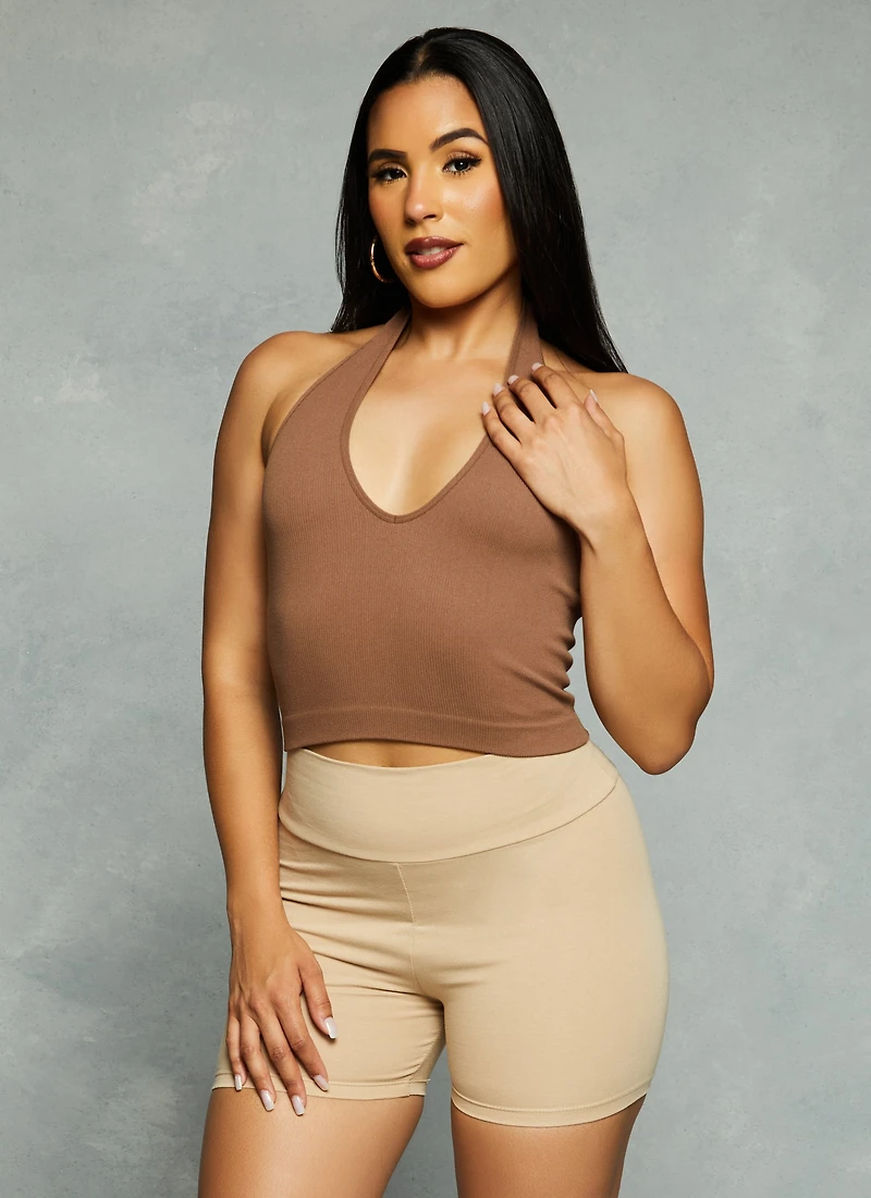 High Waist Yoga Shorts