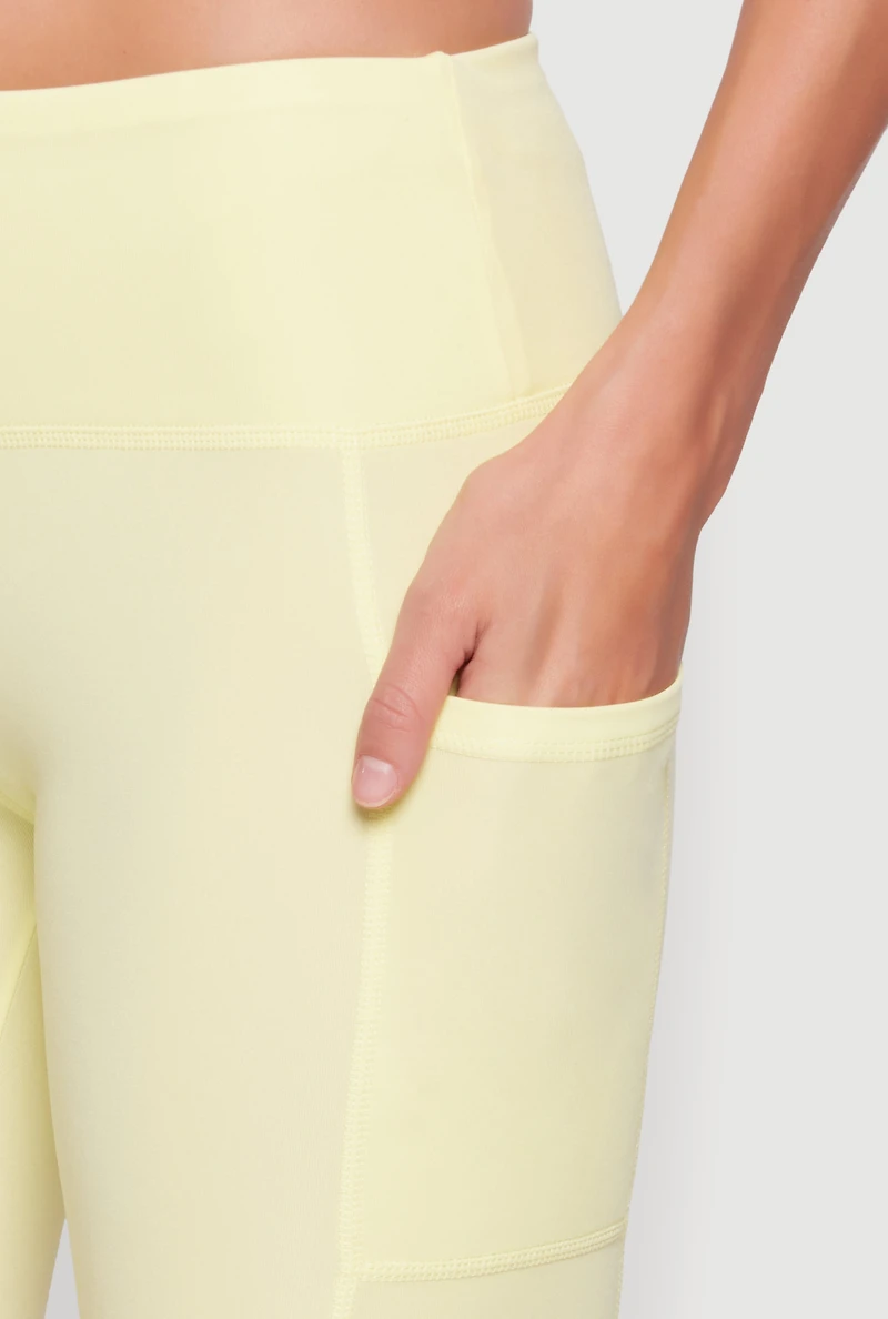 Cellphone Pocket Biker Shorts