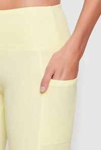 Cellphone Pocket Biker Shorts