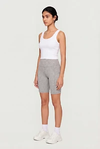 Tummy Tucker Cell Phone Pocket Biker Shorts