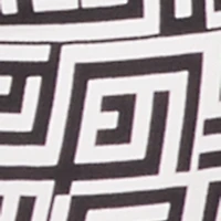 Hyper Stretch Patterned Pull On Shorts