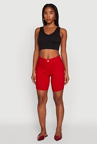 Hyper Stretch Pull On Bermuda Shorts