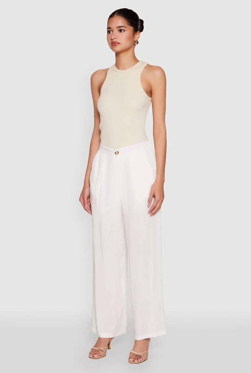 Wide Leg Dress Pants