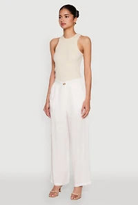 Wide Leg Dress Pants