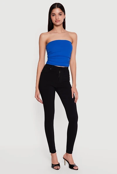 Solid Hyper Stretch Skinny Pants