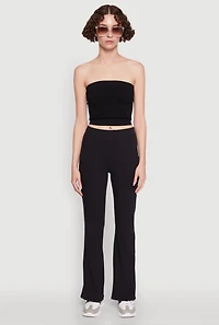 Womens High Waisted Flared Yoga Pants,