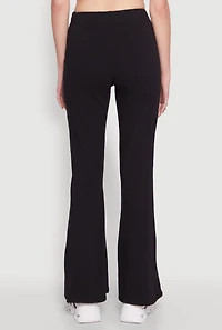 Womens High Waisted Flared Yoga Pants,