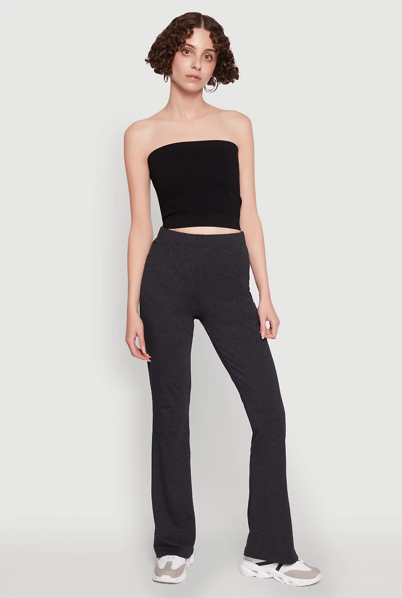 High Waisted Flared Yoga Pants