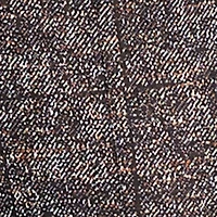 Plaid Pintuck Detail Dress Pants