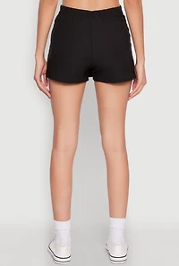 Womens Side Zip High Waisted Skort, Black, Size M