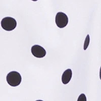 Polka Dot Mini Bubble Skirt