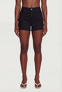 WAX Solid Twill Cargo Shorts