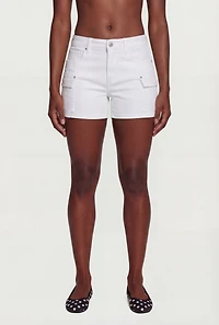 WAX Solid Twill Cargo Shorts
