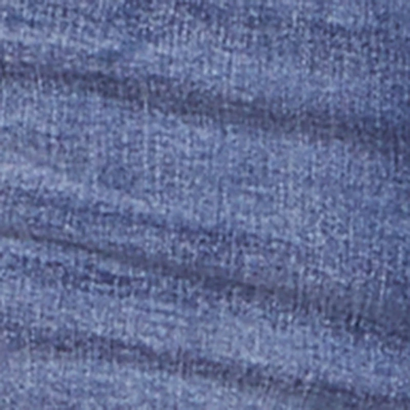 Whiskered Fixed Cuff Denim Shorts
