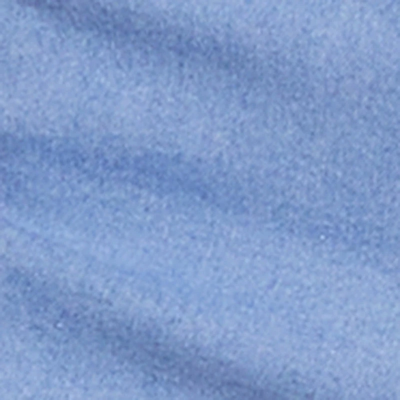 Denim Ruched Drawstring Side Shorts