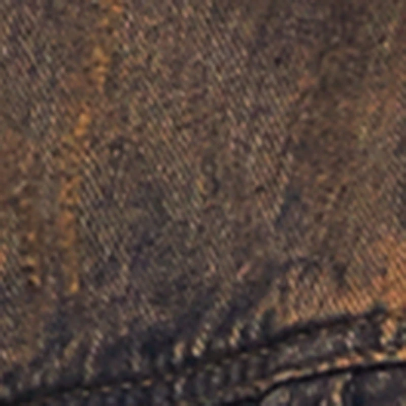 Acid Wash Denim Micro Cutoff Shorts