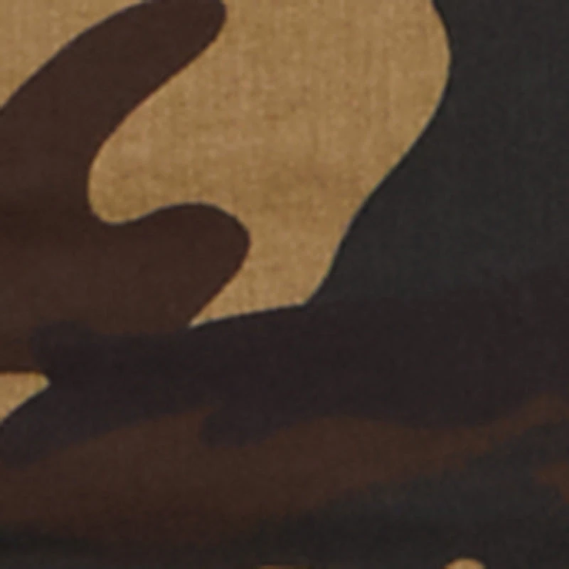 Camouflage Mini Skirt with Cargo Pockets