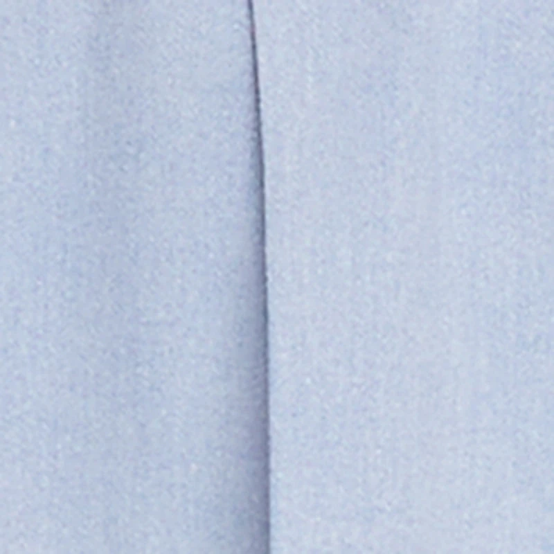 Denim Double Belted Pleated Mini Skort