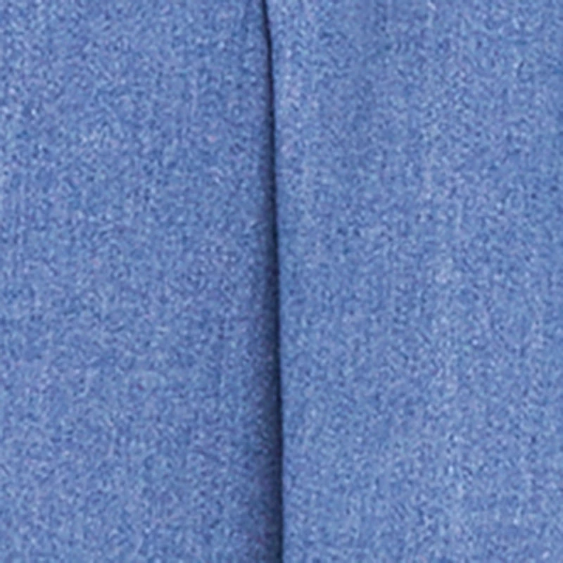 Denim Double Belted Pleated Mini Skort