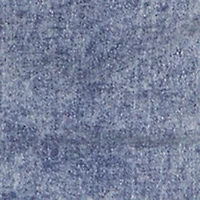 Acid Wash Denim Frayed Ruffle Hem Mini Skirt