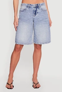Almost Famous Denim Bermuda Shorts