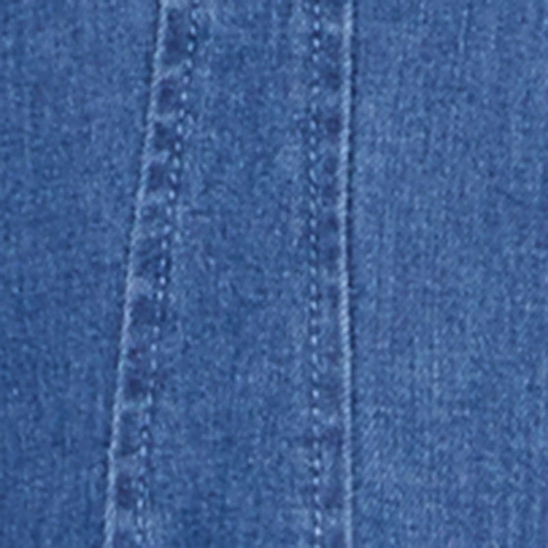 Iris Denim Bustier Skater Dress