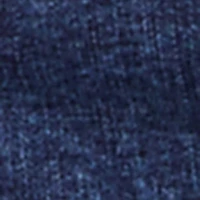 Denim Button Front Strapless Bodycon Dress