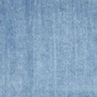 Denim Layered Look Collared Side Zip Top