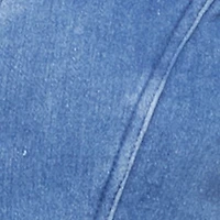 Denim Asymmetrical Button Front Blazer Vest