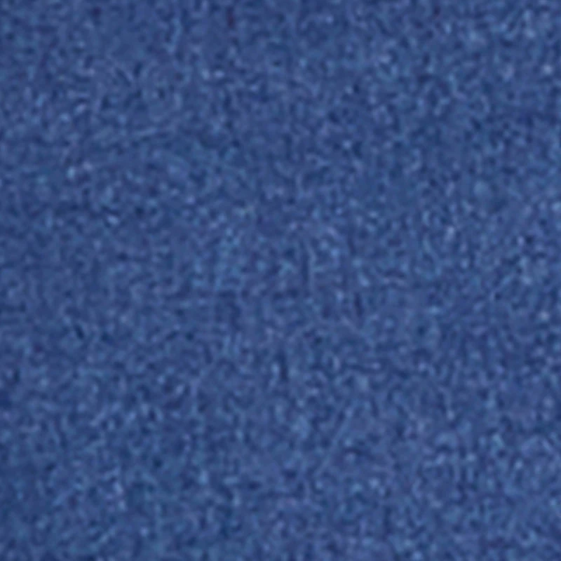 Faux Pearl Button Front Denim Skirt