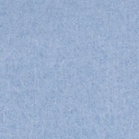 Denim Side Slit Boxy Crop Top