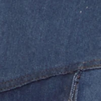 Oversized Long Sleeve Button Front Denim Jacket