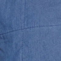 Hooded Side Buckle Detail Zip Front Vest