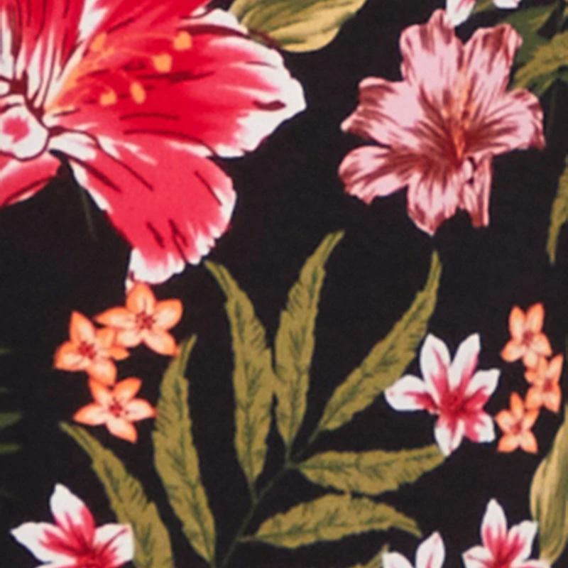 Airy Floral Empire Waist Maxi Dress