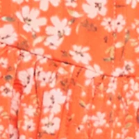 Floral Strapless Corset Skater Dress