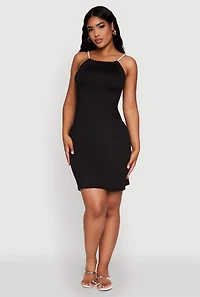 Almost Famous Rope Strap Mini Dress