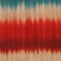 Ombre Quarter Button Front Maxi Shirt Dress