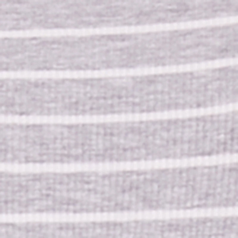 Striped Rib Knit Tank Midi Dress