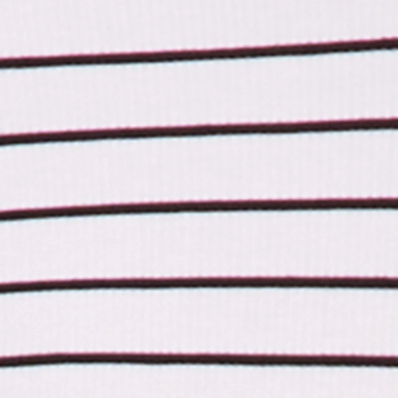 Striped Rib Knit Tank Midi Dress