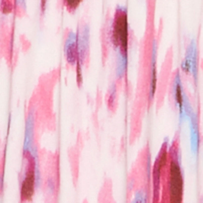 Tie Dye Ruffle Hem Maxi Sundress