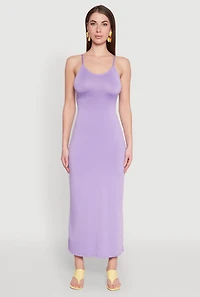 Scoop Neck Cami Maxi Dress