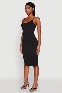 Womens Scoop Neck Cami Dress, M