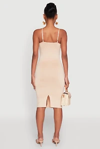 Womens Scoop Neck Cami Dress,