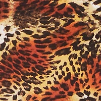 Animal Print Side Slit Drawstring Cut Out Midi Dress